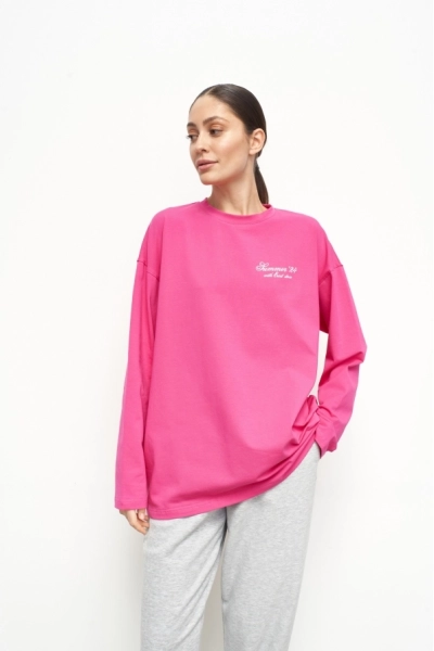 Лонгслив Summer'24 Hot pink Erist store  купить онлайн