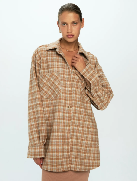Cinnamon bun wool shirt Cantik  купить онлайн