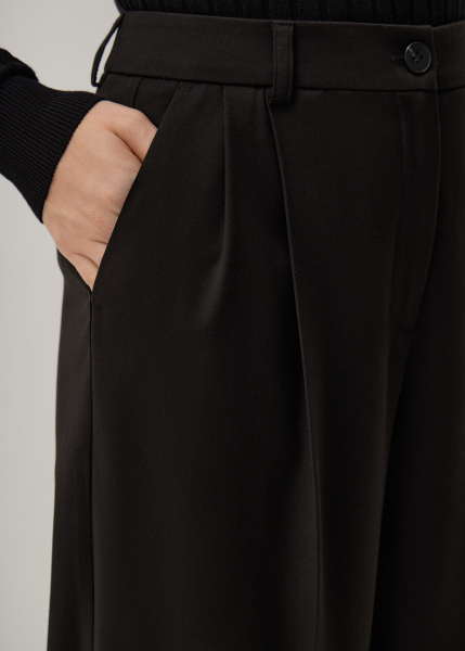 Прямые брюки с двумя складками Nice One со скидкой  купить онлайн
