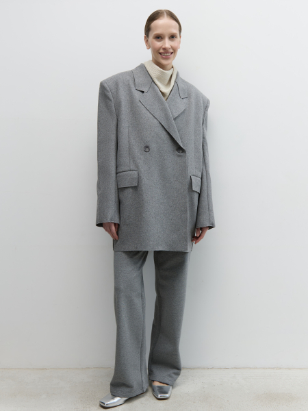 Жакет-пальто из итальянской шерсти AroundClothes&Knitwear  купить онлайн