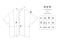 KINOMO SHIRT WHITE WITHOUT COLLAR SHORT SLEEVE RICE  купить онлайн