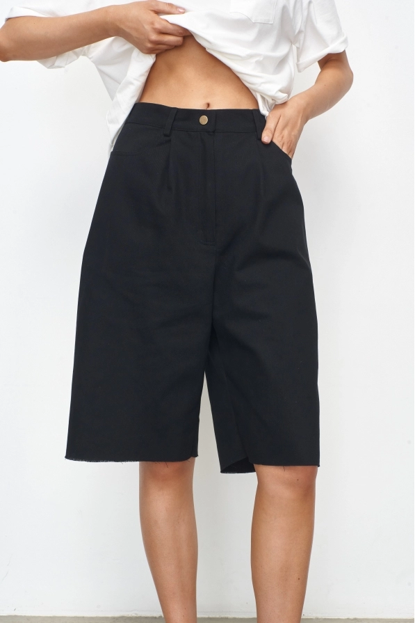 Бермуды Jeans Black Erist store, цвет: Чёрный, НФ-00000288 купить онлайн