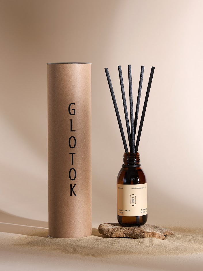 Диффузор ароматический, аромат "тиковое дерево и табак" GLOTOK  купить онлайн