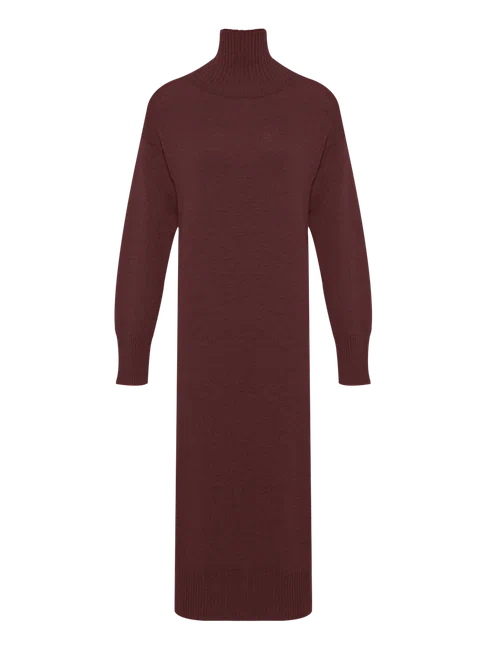Платье-свитер из итальянского мериноса DADAKNIT 22AWKDR01-D8 купить онлайн