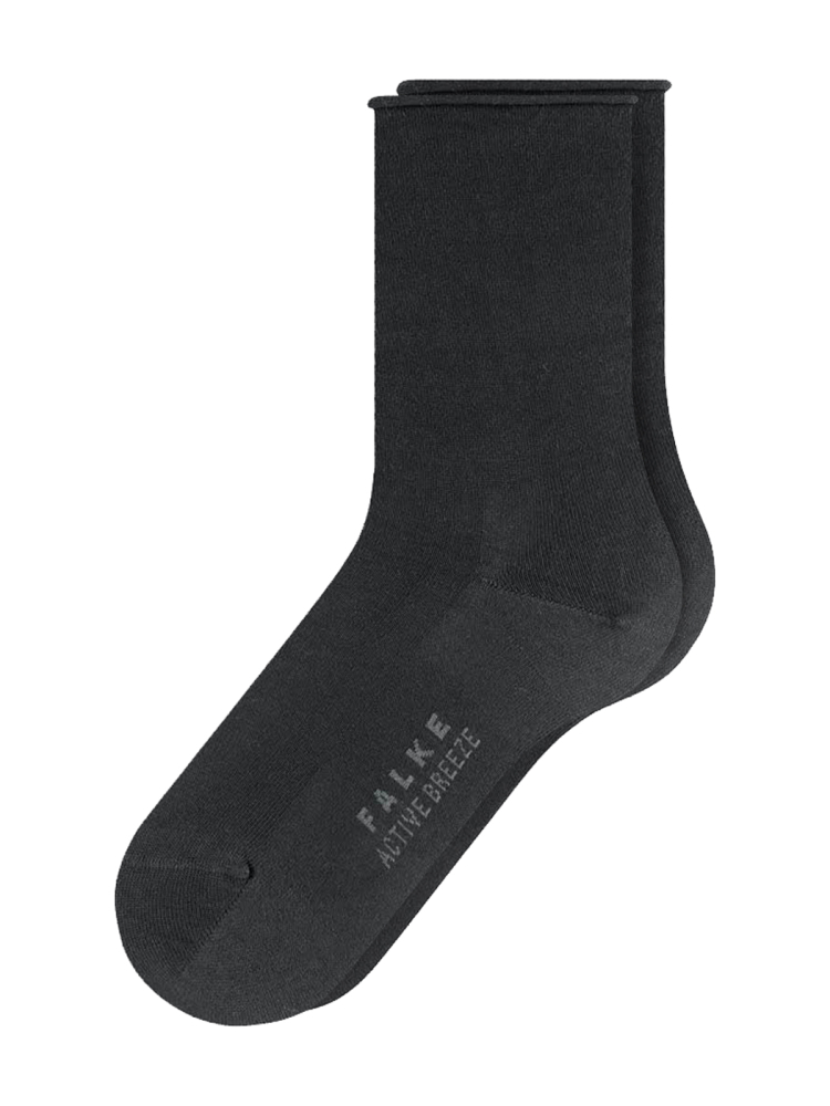 Носки женские Active Breeze Women Socks FALKE, цвет: черный 3000 46189 купить онлайн