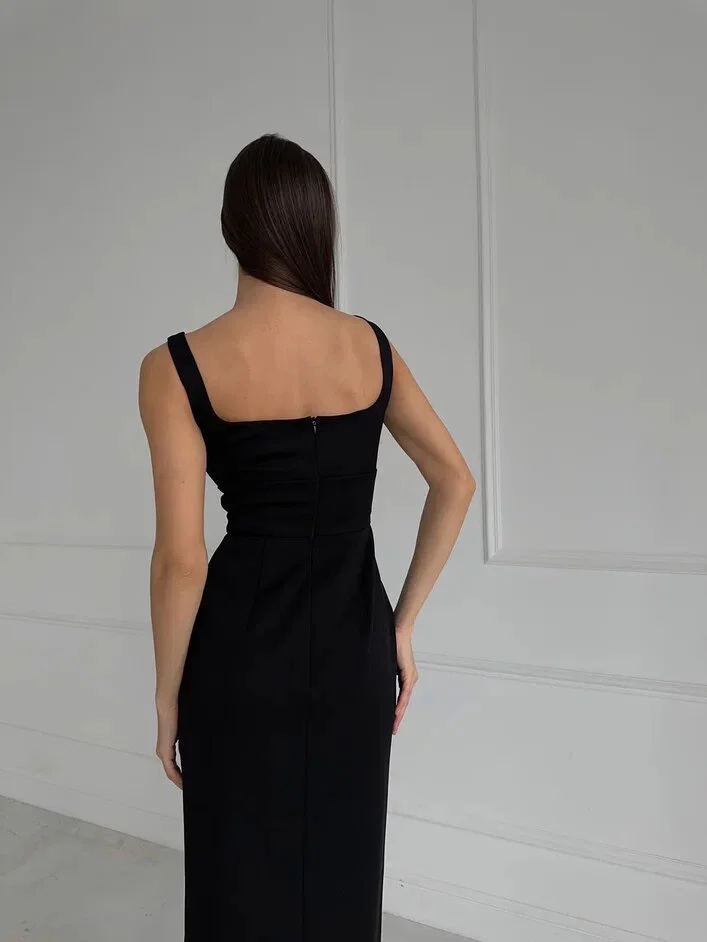 Платье с разрезом LE VUAL  купить онлайн