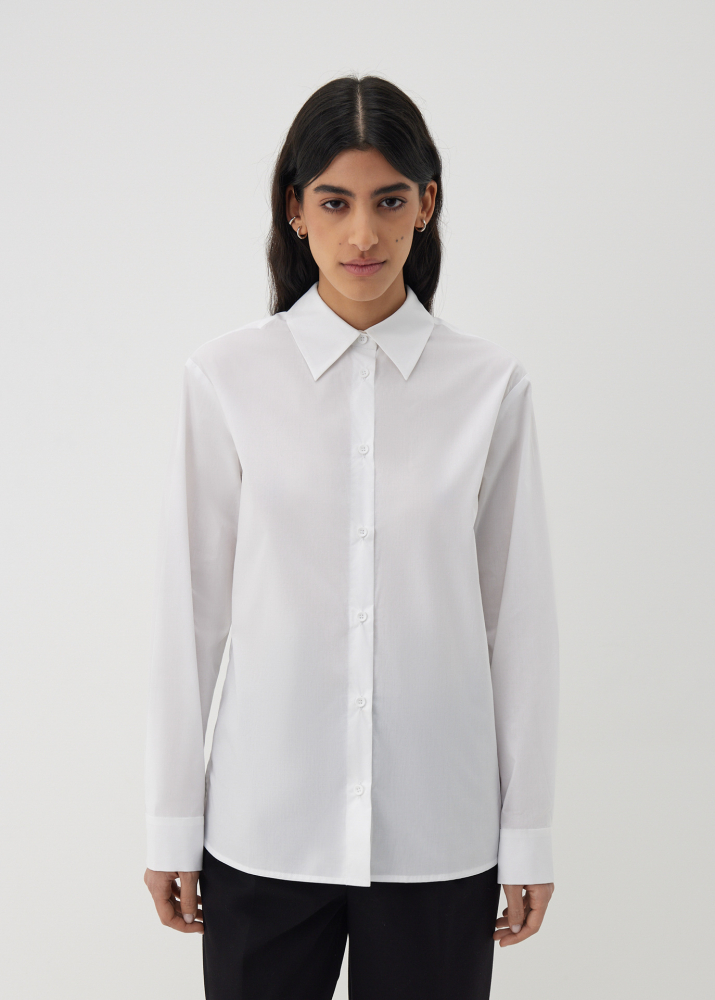 Рубашка классическая Nice One, цвет: белый, 1041776 купить онлайн