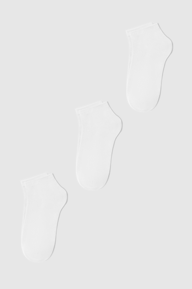 Комплект носков (3 пары) Mankova, цвет: белый SH050 купить онлайн