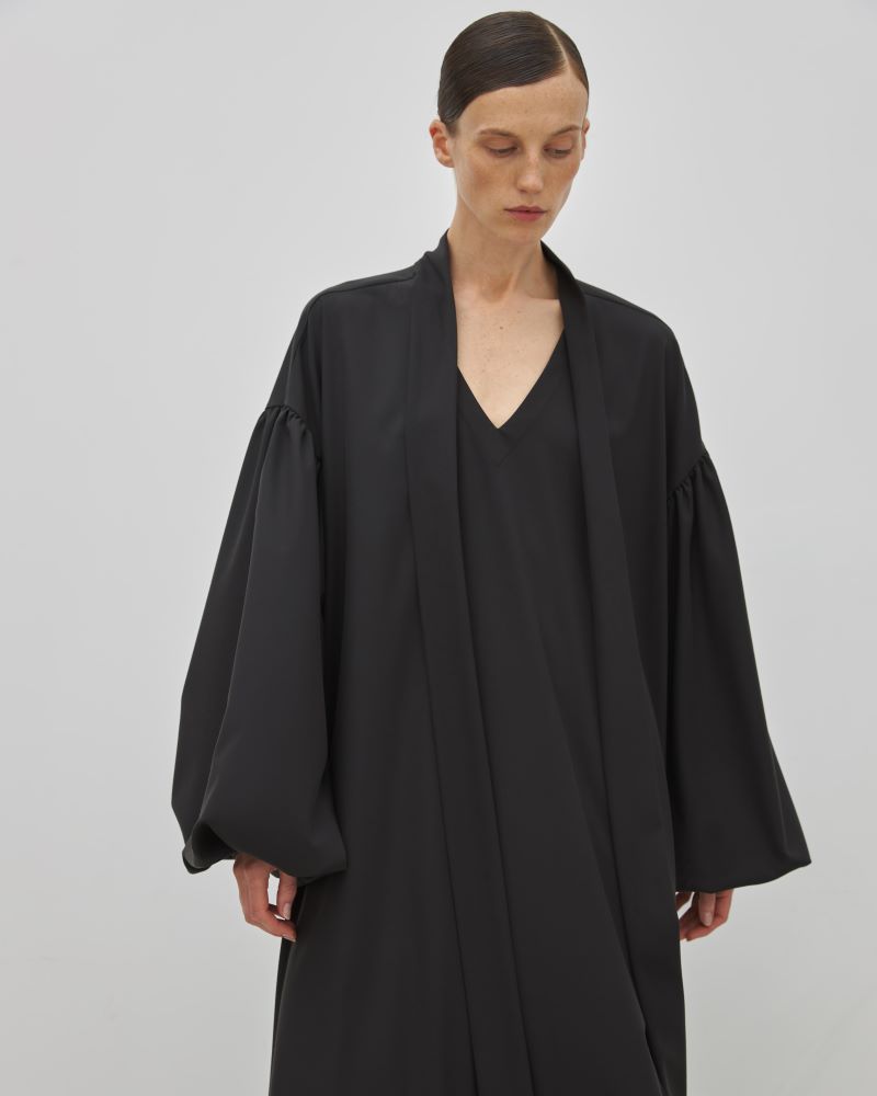 Платье длины макси с объемными рукавами ÉCLATА  купить онлайн