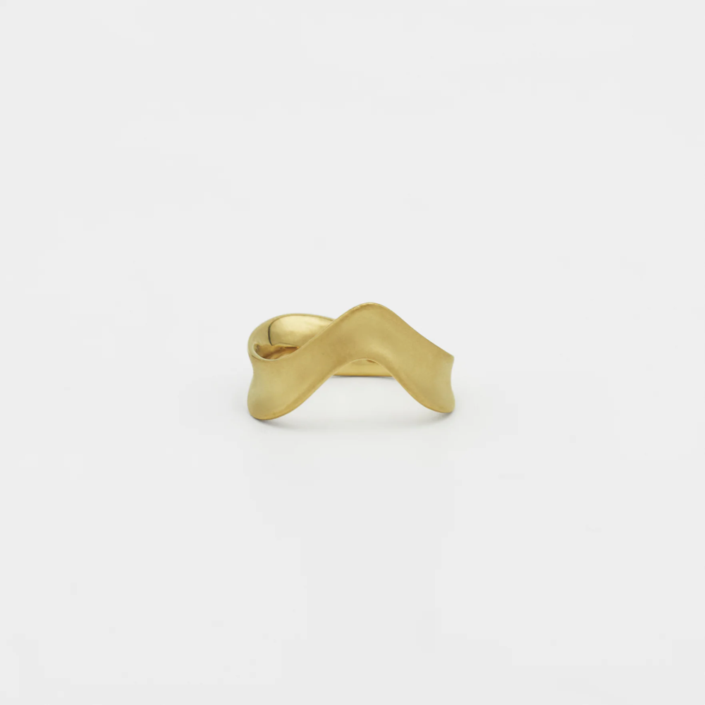 Кольцо-элемент с золотым сатиновым покрытием Fragment 4 Darkrain, цвет: позолота, MS4007 купить онлайн