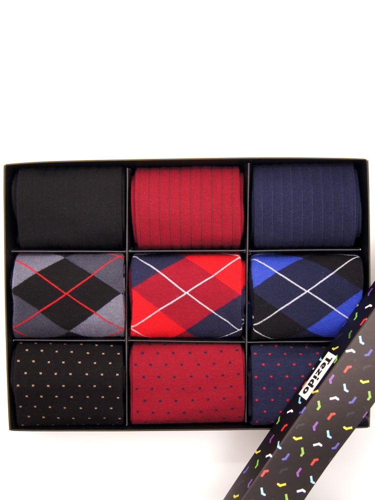 Подарочный набор из 6 пар носков Tezido, цвет: мультиколор Н272 купить онлайн