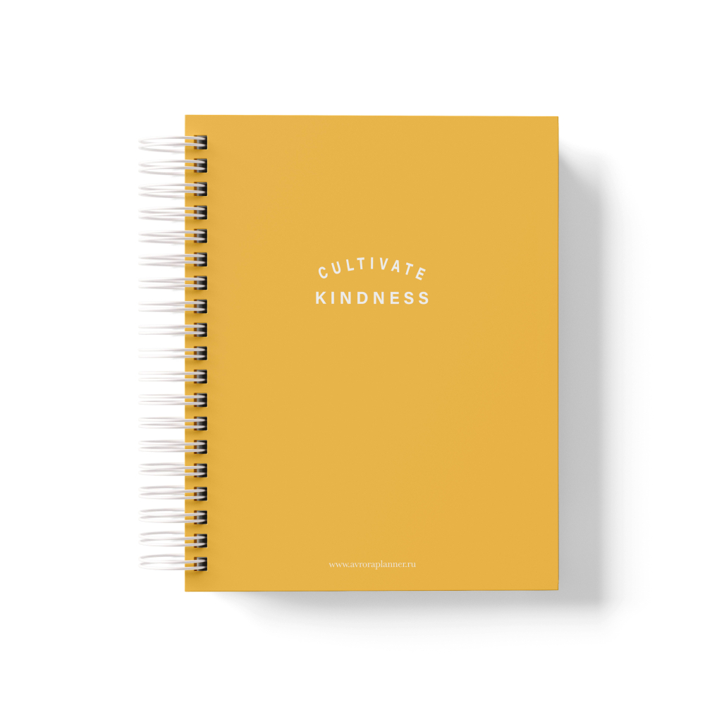 Yellow Ежедневник недатированный на год в мягкой обложке Soft touch O'MARIE, цвет: цвет YellowSoft купить онлайн