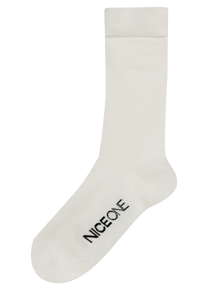 Носки длинные Nice One, цвет: молочный 1001476 купить онлайн