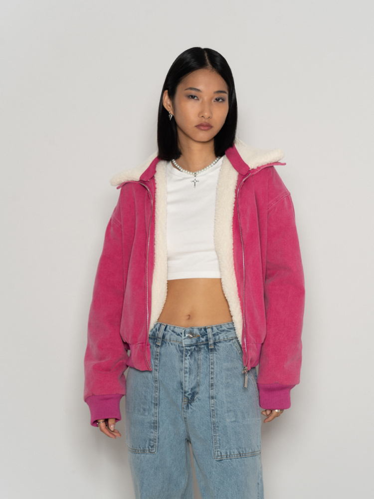 Куртка Huff FEELZ, цвет: розовый W02JB06-006 со скидкой купить онлайн
