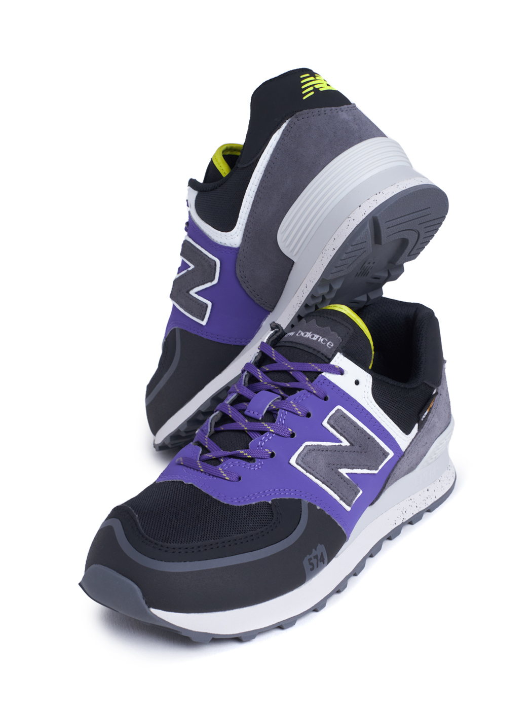 Кроссовки мужские New Balance 574 Cordura Purple-Black