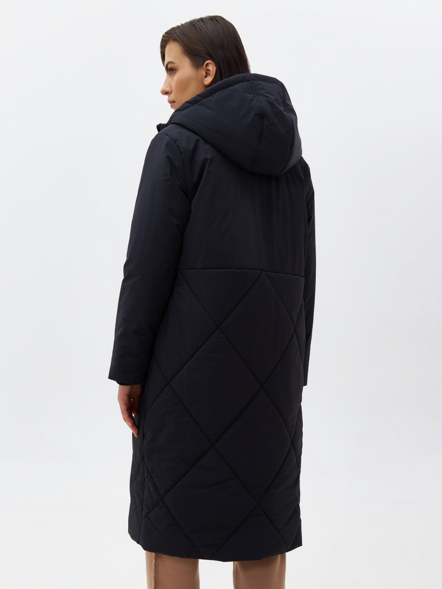 Куртка женская утепленная (черный) (S/164,170/44, черный)