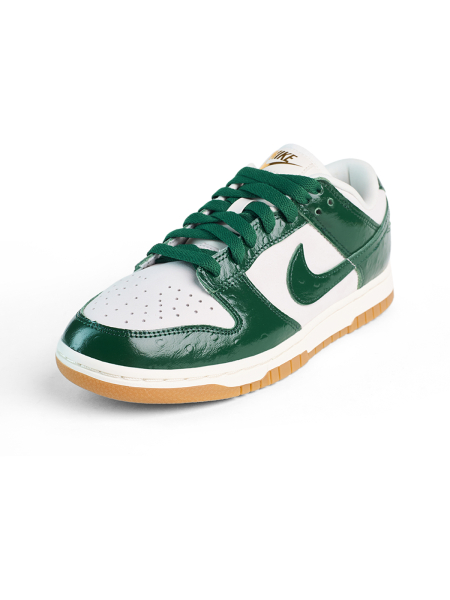 Кроссовки женские Nike Dunk Low LX "Gorge Green Ostrich" NKDADDYS SNEAKERS, цвет: зеленый FJ2260-002 купить онлайн