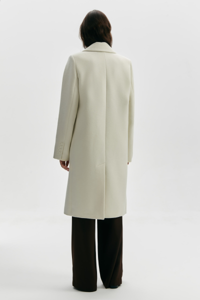 Пальто двубортное средней длины Mollis  купить онлайн