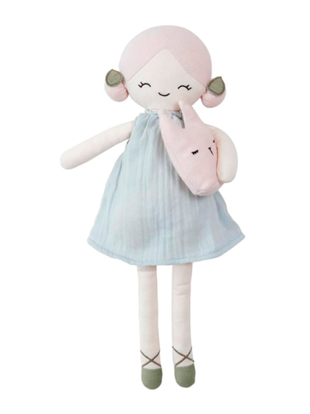 Текстильная кукла Fabelab "Apple" Bunny Hill  купить онлайн