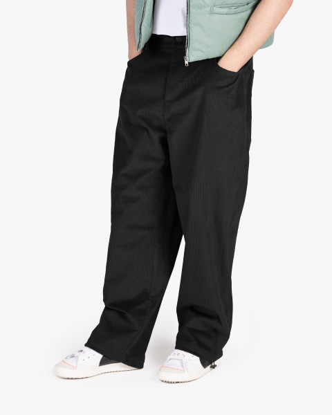 Брюки Max Wide вельветовые Ritmika, цвет: Чёрный, MaxWideVelvetPants.Black купить онлайн