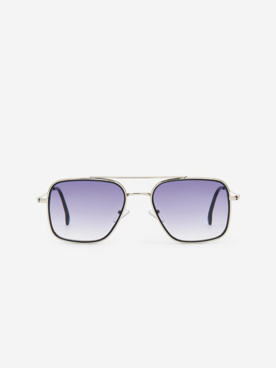 Солнцезащитные очки "AVIATOR" VVIDNO, цвет: Серебряный VVbase.2.25 купить онлайн
