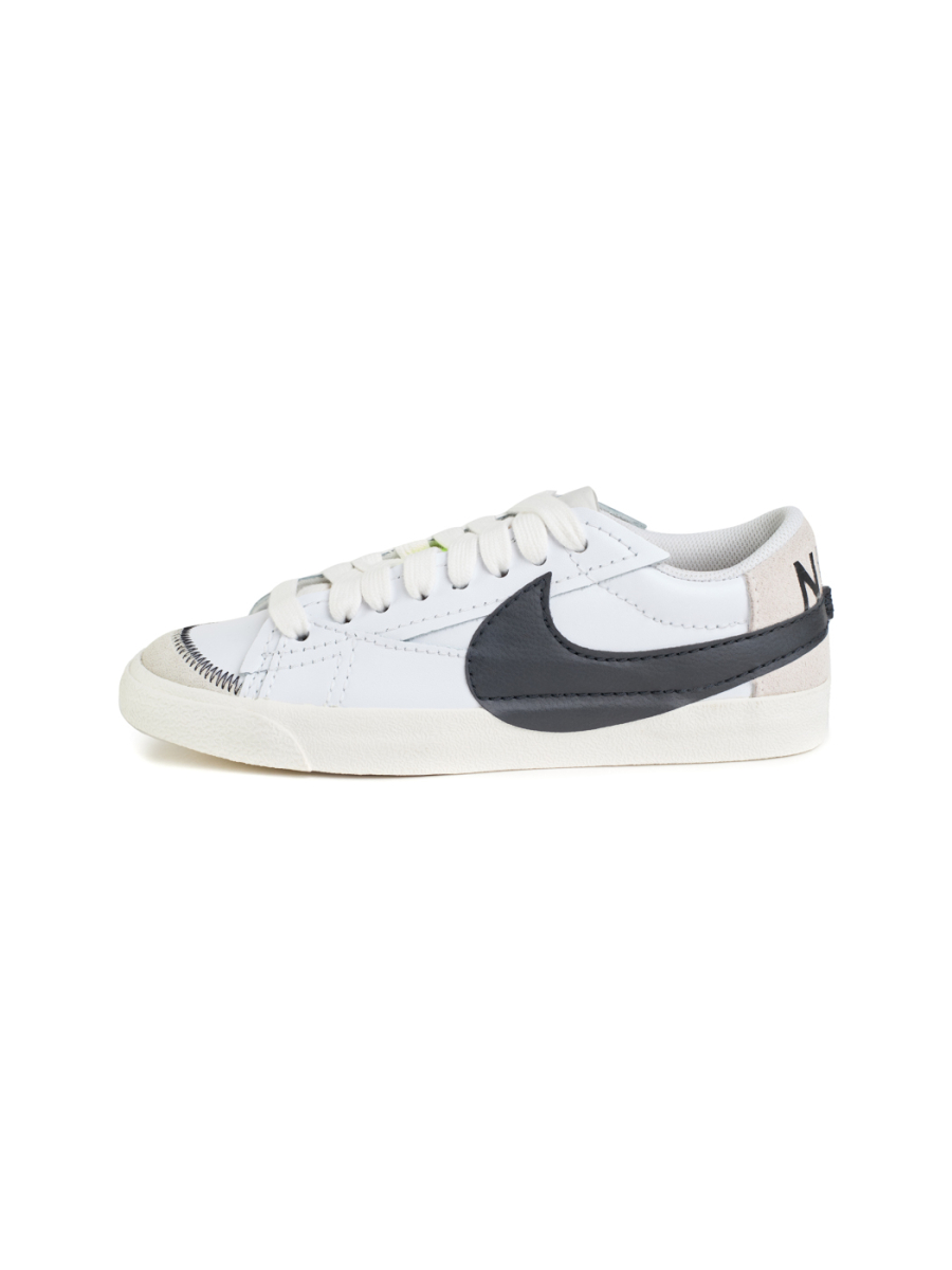 Кроссовки мужские Nike Blazer Low '77 Jumbo "Black White" NKDADDYS SNEAKERS, цвет: белый DN2158-101 |новая коллекция купить онлайн