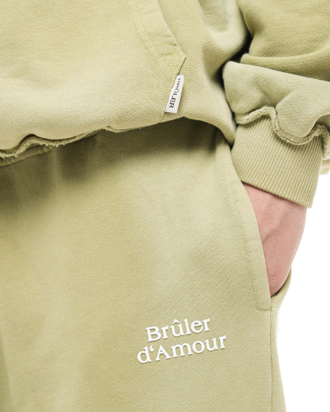 Худи Hoodie «Liberté d’expression» Brûler d'Amour, цвет: Lime,  купить онлайн