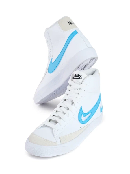 Кроссовки подростковые Nike Blazer Mid 77 "Cut-Out Aqua" NKDADDYS SNEAKERS  купить онлайн