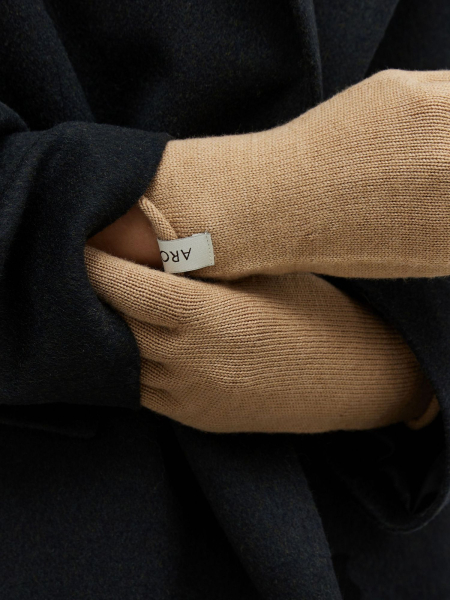 Перчатки из мериноса AroundClother&Knitwear  купить онлайн