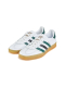 Кроссовки женские Adidas Gazelle Indoor "White Collegiate Green" NKDADDYS SNEAKERS, цвет: белый IE2957 |новая коллекция купить онлайн