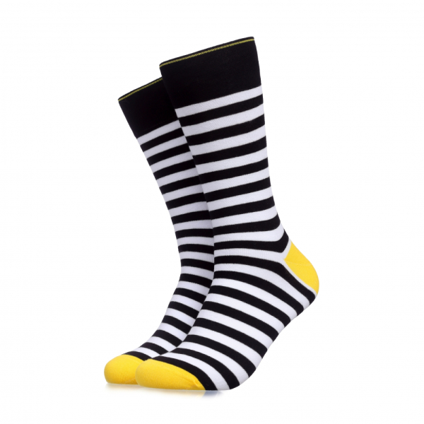Носки "Blacknwhite" Tezido, цвет: Желтый Т30 купить онлайн