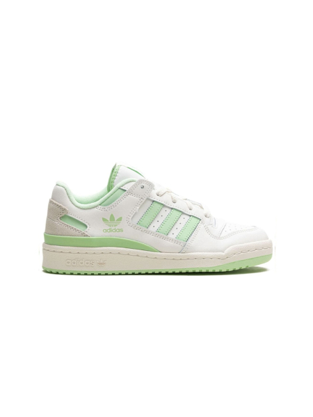 Кроссовки женские Adidas Forum Low CL "White Green Spark" NKDADDYS SNEAKERS, цвет: белый IG1427 купить онлайн