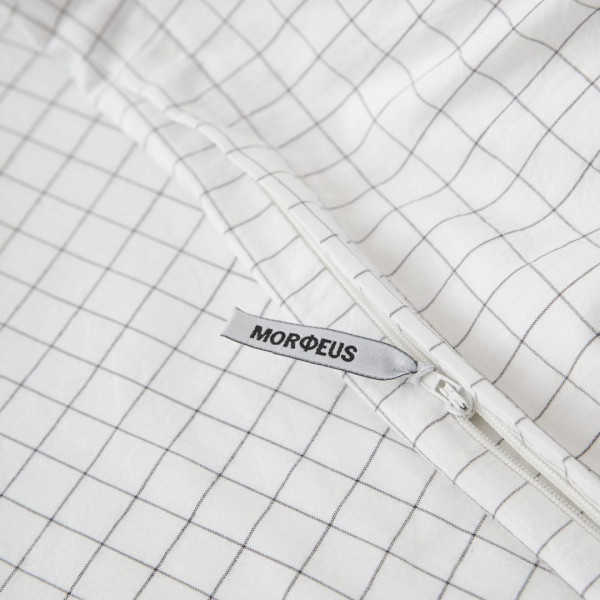 Комплект постельного белья вареный xлопок MORФEUS, цвет: melange white, b51203 со скидкой купить онлайн