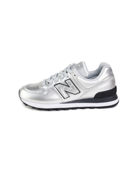 Кроссовки женские New Balance 574 "Silver" NKDADDYS SNEAKERS, цвет: серебристый WL574PN2 купить онлайн