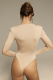 Боди Nude22 с плечиками и круглым вырезом EMBODY 00-00000006 купить онлайн