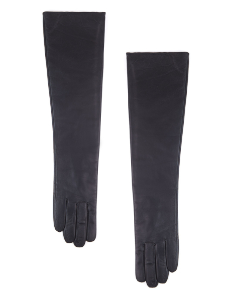 Длинные перчатки с подкладкой из шерсти Askent WP.L/7,5/4/шерсть.черный купить онлайн