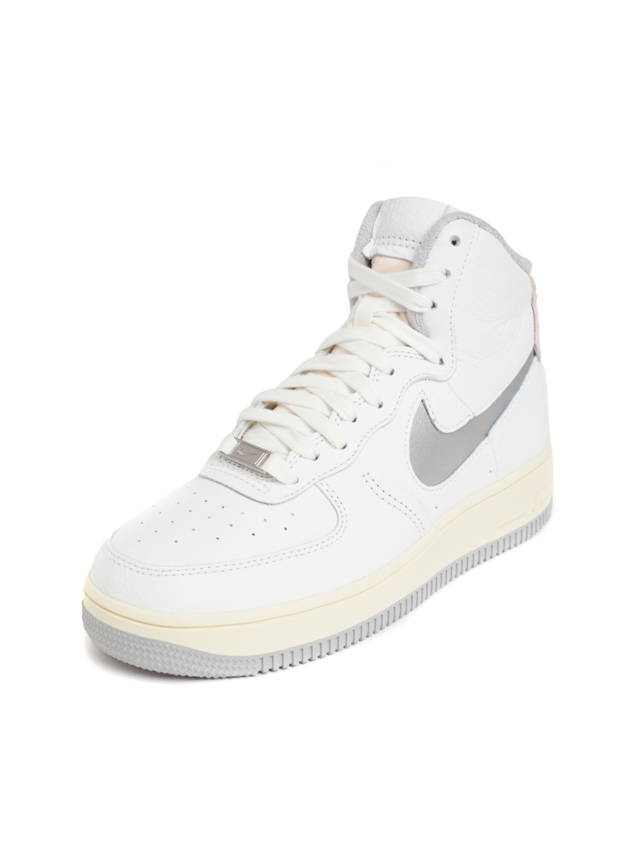 Кроссовки женские Nike Air Force 1 High Sculpt "Silver" NKDADDYS SNEAKERS со скидкой  купить онлайн