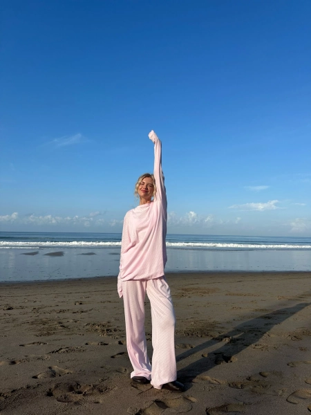 Cotton Candy pajama set Cantik, цвет: розовый  купить онлайн
