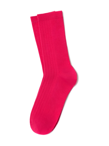 Носки из хлопка Mankova, цвет: фуксия SH026 купить онлайн