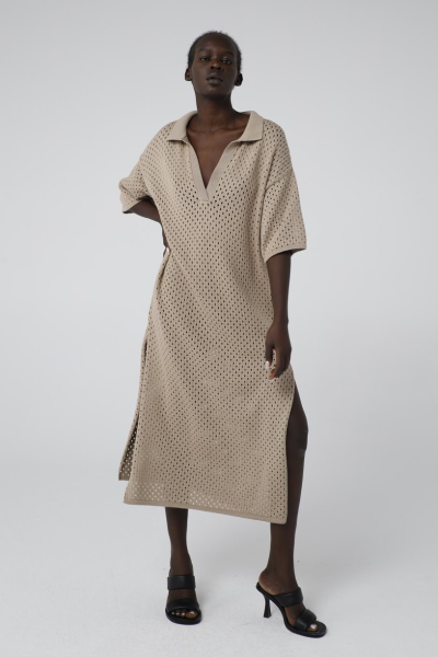 Платье-поло кроше MERE kdr/002/cpc купить онлайн