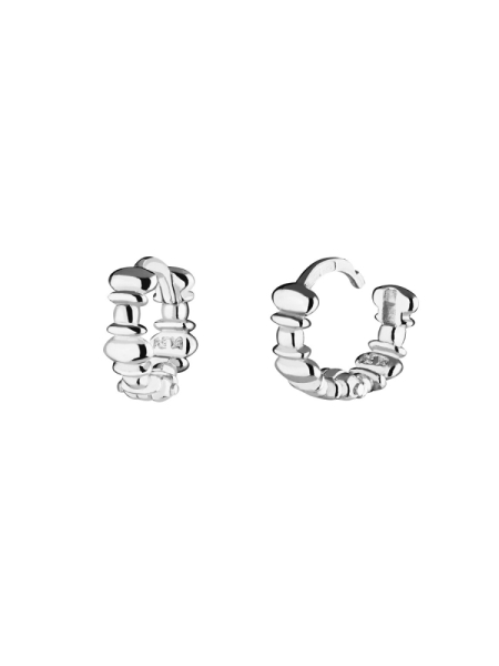 Серьги-кольца Ovals silver mini NEYAME, цвет: silver,  купить онлайн