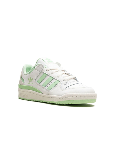 Кроссовки женские Adidas Forum Low CL "White Green Spark" NKDADDYS SNEAKERS, цвет: белый IG1427 купить онлайн