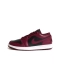 Кроссовки женские Air Jordan 1 Low "Black Maroon" NKDADDYS SNEAKERS, цвет: Бордовый DC0774-006 купить онлайн