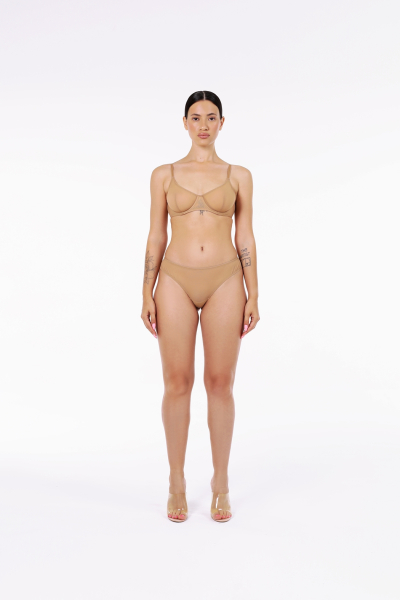 Трусики бразилиана Basic SHE UNDERWEAR, цвет: телесный basic_beige купить онлайн