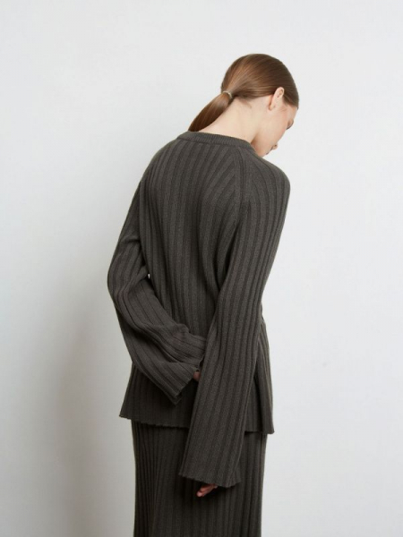 Костюм с юбкой из смесового кашемира AroundClother&Knitwear 2911_12 купить онлайн