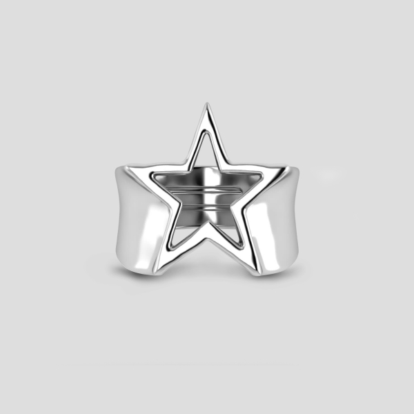 Кольцо Superstar 11 Jewellery, цвет: серебро, 01-60-0015 купить онлайн