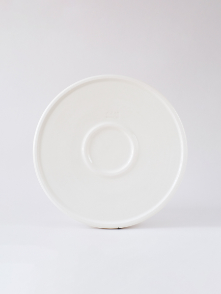 Тарелка "Далматин" с вертикальным бортиком AGAMI CERAMICS, цвет: черно-белый  купить онлайн