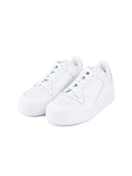 Кроссовки женские Adidas Forum Bold "Triple White" NKDADDYS SNEAKERS, цвет: белый FY9042 купить онлайн