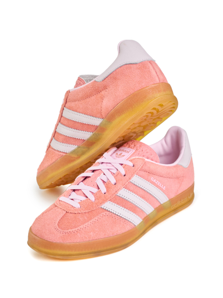 Кроссовки женские Adidas Gazelle Indoor "Wonder Clay" NKDADDYS SNEAKERS, цвет: розовый IE2946 |новая коллекция купить онлайн