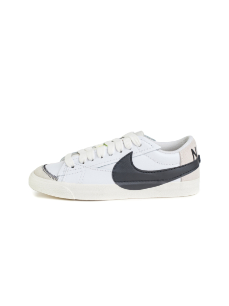 Кроссовки мужские Nike Blazer Low '77 Jumbo "Black White" NKDADDYS SNEAKERS, цвет: белый DN2158-101 со скидкой купить онлайн